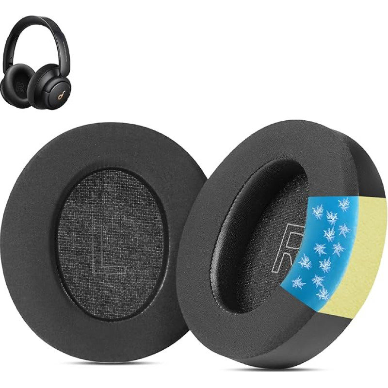 HAIZEEN Soundcore Life Q35/Q30 aušinimo gelio ausų pagalvėlės, skirtos 