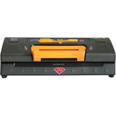 Automatinė maisto vakuuminio sandarinimo sistema su LED indikatoriumi, oranžinė