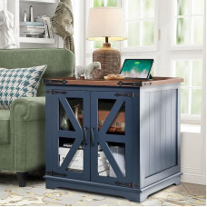 BEROXII kaimiškas medinis staliukas 24