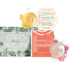 Senso Naturale Anti Aging Kit Solid Face Serum + Mousse Anti Aging Kit brandžiai ir sausai odai Maitinamasis rinkinys nuo raukšlių 100 % natūralus organinis veganiškas produktas