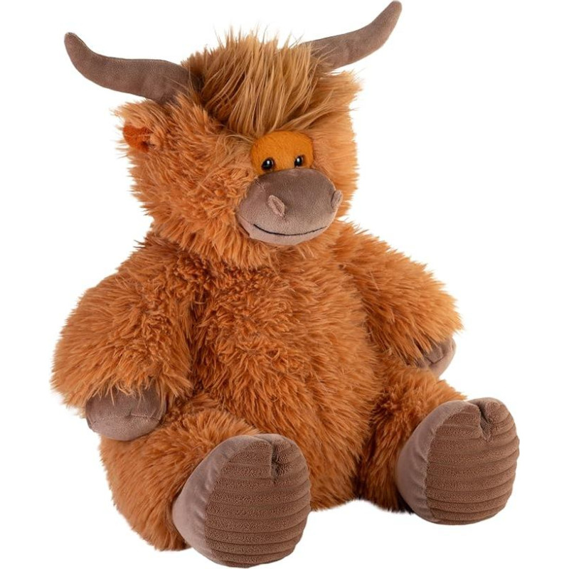 Laukinė Respublika Snuggleluves Highland karvė Svarstyklės Cuddly Toy 38cm Dovana vaikams Pliušinis žaislas Perdirbto plastiko butelių užpildas
