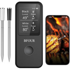 BFOUR Mėsos termometras Belaidis grilio termometras 