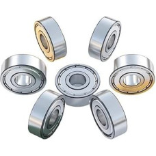 KOVNOVI 8 miniatiūrinių guolių pakuotė Hibridiniai keraminiai rutuliniai guoliai ID3 mm/4/5/5/6/7/8 mm Vandens lašo ratukas Žvejybos ritė (3 x 8 x 4 mm)