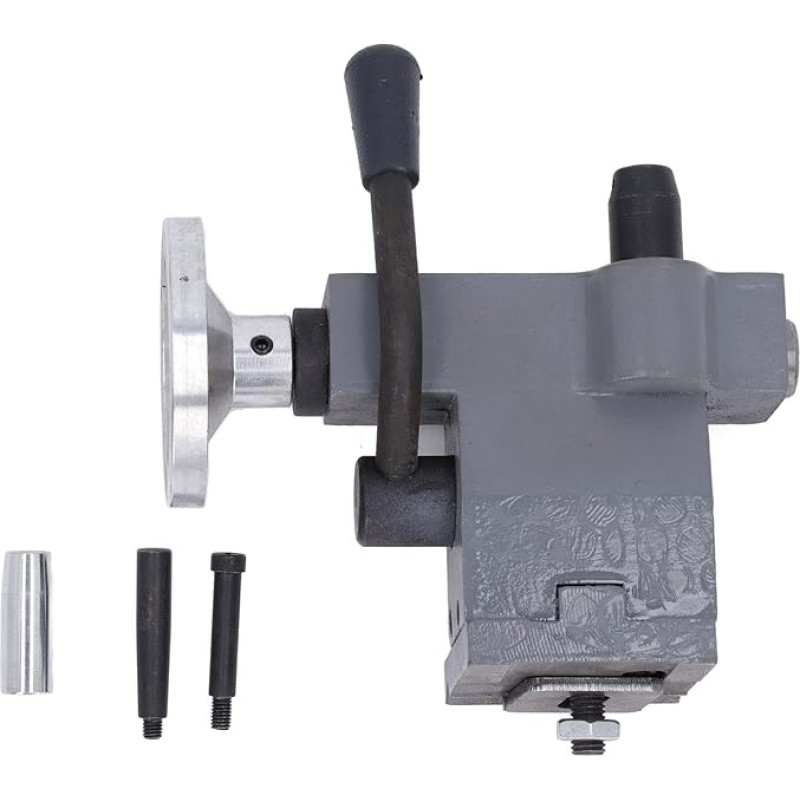 0618 mini tekinimo staklių galinis staklynas su 2 rankenėlėmis ir vienu rankenėlės varžtu galinio centrinio montavimo galinio staklyno pakaitalas, skirtas 7X12 7X14 0618 CJ18A tekinimo staklėms skylių apdirbimui