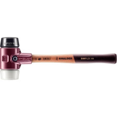 Simplex 3027.060 Soft Hammer with Cast Steel Housing and High-Quality Wooden Handle, 3027060