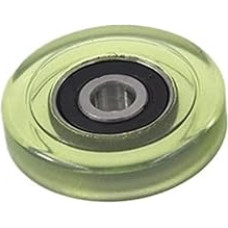 QRNHPJLJK Polyurethan-geformtes Kugellager PU62633-7, gummiertes Lager-Riemenscheiben-Führungsrad