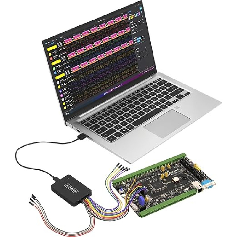 FeelTech Logikanalysator DL16 250MHz Max. Abtastrate 16 Kanäle Logikanalysator Werkzeuge ARM FPGA Debug Protokoll Dekodierungssoftware(DP16+ Kit IV)