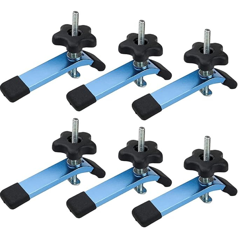 POWERTEC 6 x T formos laikiklių spaustukai 5,75