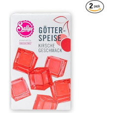 DECOCINO Meets Sally Cherry, 2 x 15 g, Perfect as Dessert, Cake Decoration, Dessert, etc. Unparalleled Good Taste