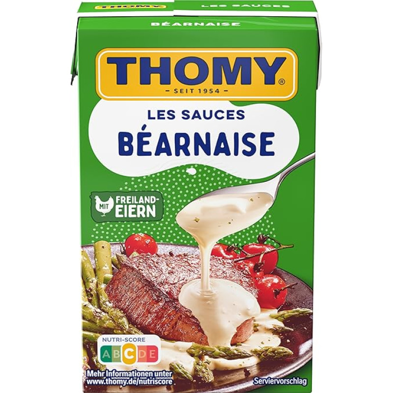 THOMY Les Sauces Béarnaise 250 ml - Combiblock, 1 pakuotė (1 x 250 ml)