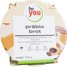for you Präbio Bread - Juicy, Ready-to-Eat Oat Whole Grain Bread with Prebiotic Fibre for the Intestine - Fitness Bread - No Artificial Additives, Gentle Production (1 Piece, 500 g)