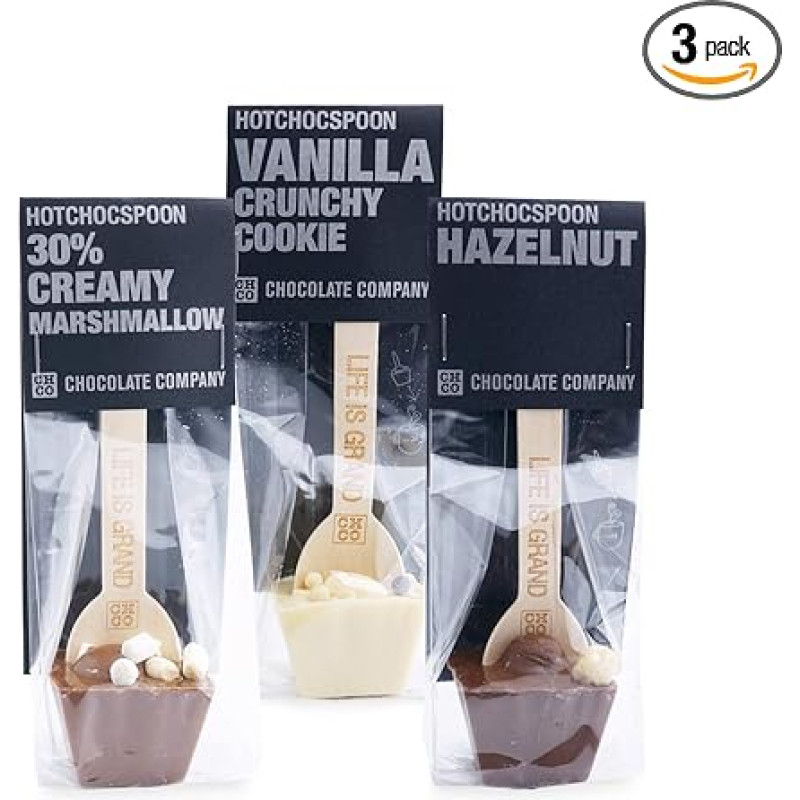 HOTCHOCSPOON Kreminis ir traškus 3 vnt. rinkinys