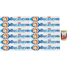 Doria Bucaneve Biscuits with Sugar 12 x 200 g Cookies Biscuits Snack + Italian Gourmet Polpa 400 g
