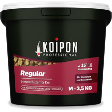 Koi pašarai pavasariui ir vasarai, vasaros pabaigai, 5-6 mm, 2 kg, 4 kg, 15 kg, aukštos kokybės maistiniai dažai stipriam augimui ir sveikų žuvų plūduriavimui (auksinės žuvelės) - šviežiai pagaminti Vokietijoje