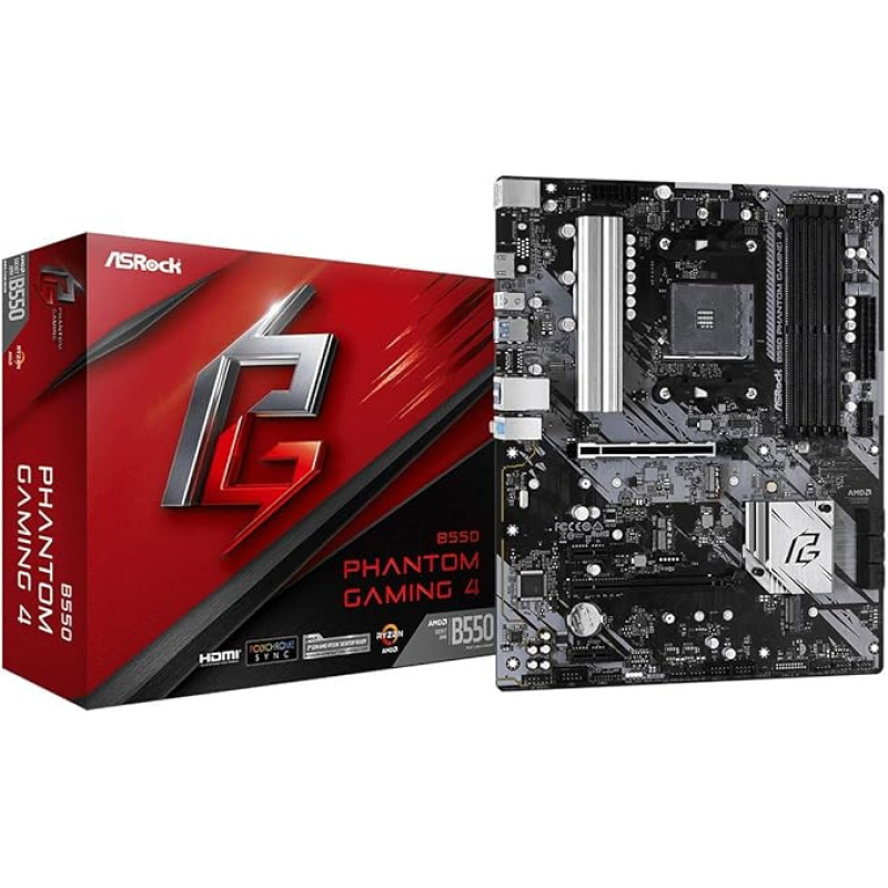 ASRock B550 Phantom Gaming 4 (AM4) (D)