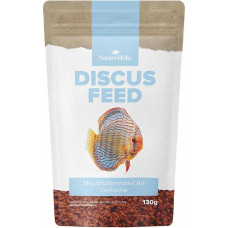 NatureHolic Discusfeed - pagrindinis maistas diskams - specialiai diskams - garantuotai be jautienos šerdies - su Omega-3 riebalų rūgštimis - gražioms spalvoms - 130 g