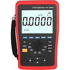 Kondensatorių testeris, UT620A Skaitmeninis mikroohmometras; nuolatinės srovės nuolatinės srovės matuoklis su rankiniu valdikliu, duomenų apsauga/USB-Datenübertragung/Datenspeicherung