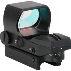 Minidiva Reflex Sight Red Dot 4 Reticle Rifle Scope with 45 Degree Rail Mount