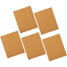 Veemoon 5 Stück Selbstklebende Korkplatten Dekorative Schalldämmung für Wände Multifunktionale Untersetzer Natürliche Korkmaterialien für Zuhause Büro