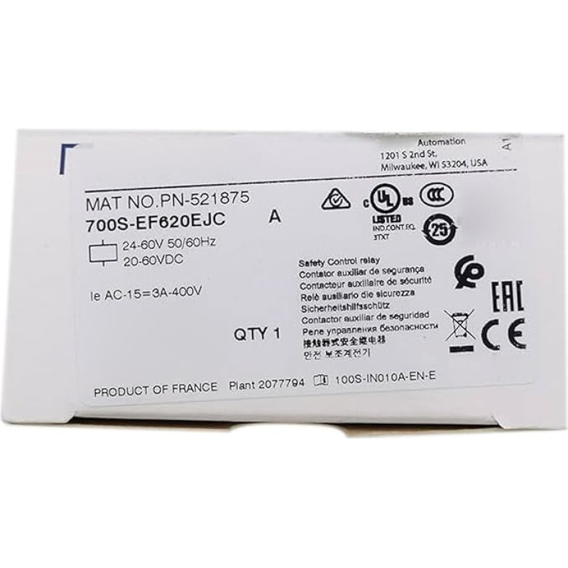 700S-EF620EJC versiegelter Box, 700SEF620EJC Expedited