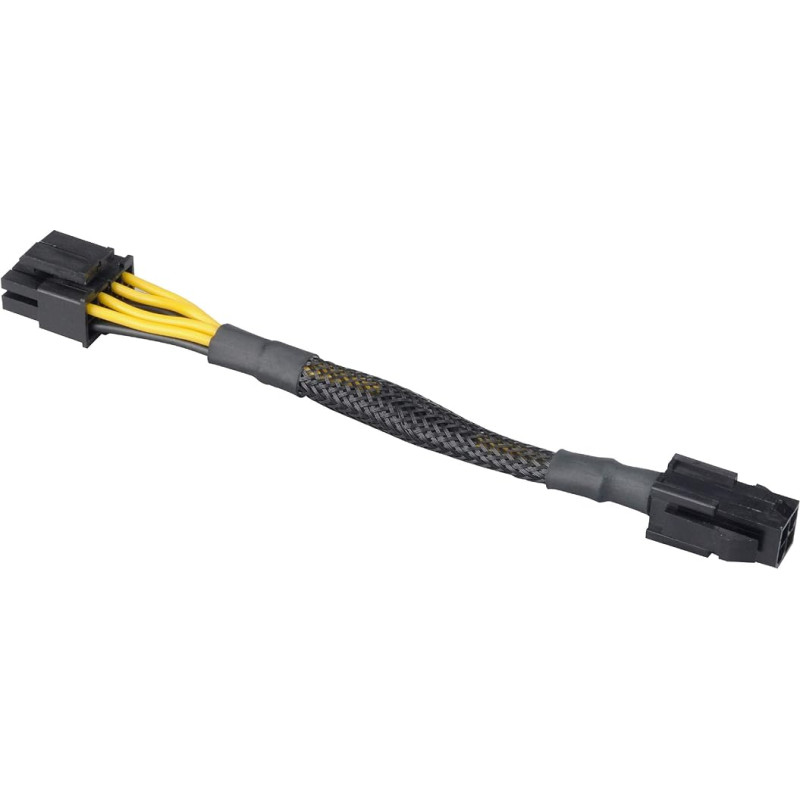 Akasa AK-CBPW10-15BK 4 - 8 Pin ATX Power Supply Adapter Cable