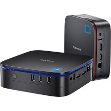Blackview Mini PC, Intel 12th Gen N95(up to 3.4GHz) Mini Computer Windows 11 with 16GB DDR4 RAM 1TB M.2 SSD, Mini Desktop PC, Mini Gaming PC 4K HD Dual HDMI, Gigabit Ethernet, 5G WiFi, Black