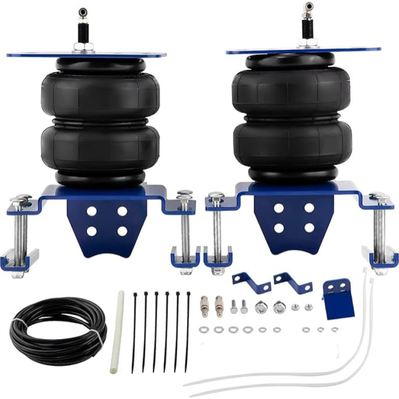 Luftfederung Luftfeder Kompatibel Mit Toyota Für Tundra 2WD 4WD 2007-2021, Luftfedertasche, 5000 Pfund Nivellierungsfederungssatz, Luftfederungssatz Hinten