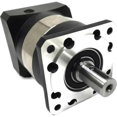 HQDRCY didelio tikslumo Nema23 Nema34 planetinis reduktorius santykis 5: 1 10: 1 60mm 80mm 90mm 110mm servo variklio reduktoriaus reduktoriaus pavarų dėžės pavara (PLF090-14mm įvestis, 40 iki 1)