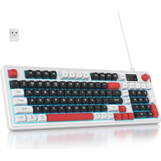 SOLIDEE 96% membraninė belaidė klaviatūra su sukamąja rankenėle, laidinė / 