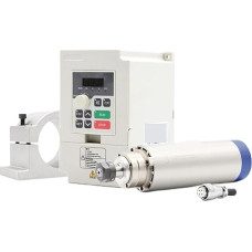 220 V 2,2 KW ER20 CNC luftgekühlter Spindelmotor 4 Lager Hochfrequenz 2,2 kw VFD Wechselrichter Halterung aus Aluminiumguss(Ceramic Ball Bearing)