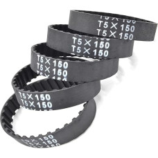 MTMXALBBR 5 STÜCKE T5 zahnriemen Lp = 115 135 135 140 150 165 185 190 195 200 205 210 220 235 240 245 250 255 260 Breite 6-10mm laisvai(T5-250-(50 dantų),6mm)