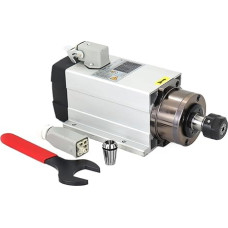 1,5 kW galingumo 220 V 380 V ER20 18000 U/min GDF46-18Z(1,5 kW 220V ER20, su pagrindu)