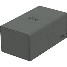 Ultimate Guard Twin Flip`n`Tray 200+ XenoSkin Monocolor Grey