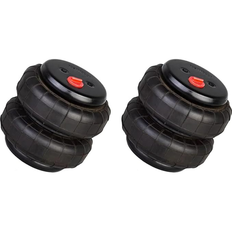 Für GMC für Sierra Luftfederung Federtasche Luftfederung Tasche 2-lagiger Gummi-Luftfeder-Airbag-Stoßdämpfer OD113MM 2 STÜCKE Luftfedertaschen