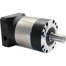 Planetinis krumpliaratinis reduktorius Planeten-Stirnradgetriebe 80/90 mm Servomotor Rundgetriebe 56-122 Nm, Drehzahlverhältnis 3-100:1 DC-Schrittmotor(Ratio 25,14mm Input)