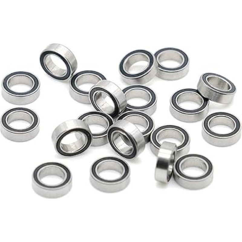 10 Stück SMR85 2RS 5x8x2,5mm Edelstahllager SMR85-2RS ABEC-7 Rostschutzlager MR85 Miniaturkugellager
