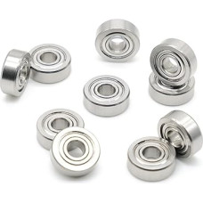 10 Stück S 605 ZZ 5X14X5 mm Edelstahl Kugellager ABEC-9