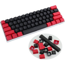 Keycaps, 61 Keycaps Backlight PBT Keycap for Ducky / GH60 / RK61 / ALT61 Keyboard Keys (Keyboard