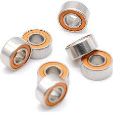 S686RS CB 6 x 13 x 5 mm guolis Nerūdijančio plieno hibridinis keraminis guolis Sausos vandenyno žvejybos ritės 686 Pakuotė 5 vnt.