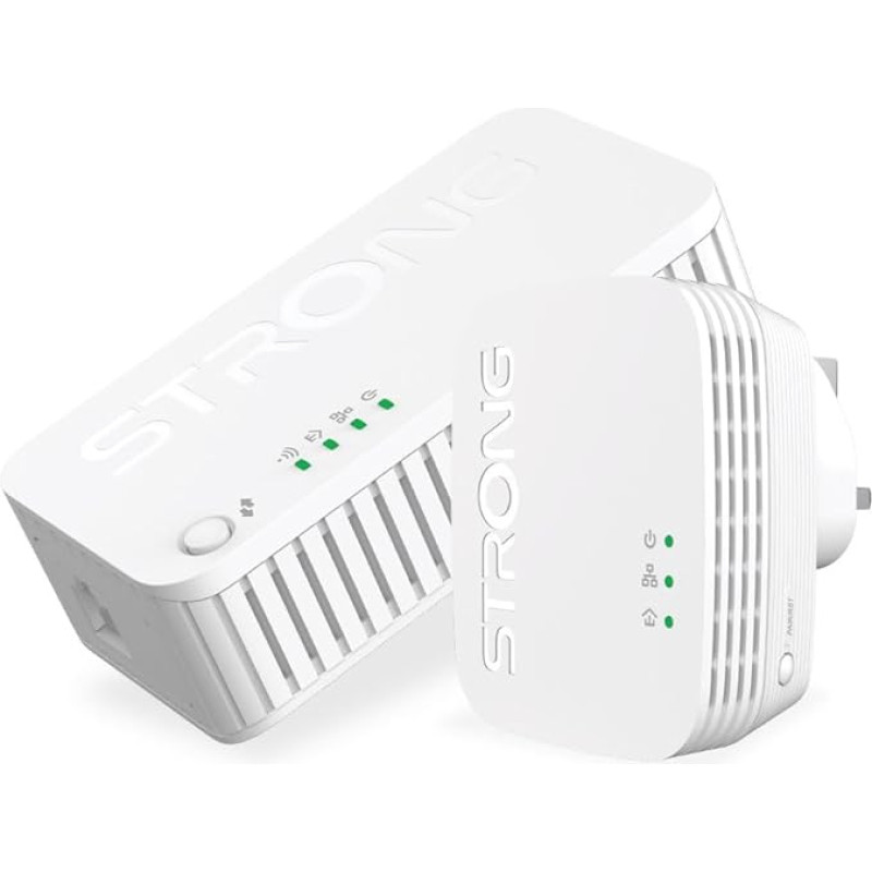 STRONG mini WI-FI Powerline rinkinys AV1000
