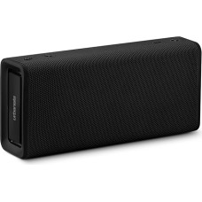 Urbanista Brisbane Plus Bluetooth 5.3 Speaker, Portable Wireless Speaker with System Pairing for Stereo Playback, 60 Hours Playtime, IPX5 Waterproof, USB-C Charging, Midnight Black