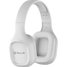 TELLUR Pulse Bluetooth Headphones Over Ear, BT5.0, Built-in Microphone for Hands-Free Calls, HD Hi-Fi Sound, 40 mm Driver with Bass Enhancement, Lightweight Design and Soft Ear Pads