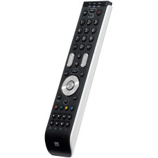 One For All Essence 2 Universal remote control - Perfect replacement remote for 2 devices: TV and STB (Freeview/Sat/Cable) – Guaranteed to work all brands – Black – URC 7120