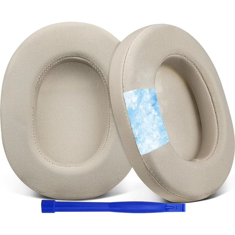 SOULWIT Cooling Gel Replacement Ear Pads for Sony WH-1000XM5 (WH1000XM5) Noise Cancelling Headphones, Ear Pads with High Density Noise Insulation Foam, Extra Thickness