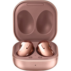 Samsung Galaxy Buds Live, Wireless Bluetooth Headphones with Noise Cancelling (ANC), Long-Lasting Battery, Sound by AKG, Comfortable Fit, Bronze (German Version)