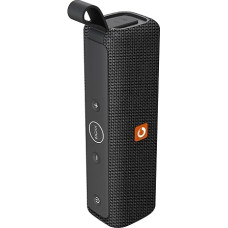 DOSS Traveler Bluetooth Lautsprecher,Bluetooth Box mit 20W Stereo Sound und Dual-Treiber besserem Bass IPX6 Wasserdicht Drahtlos Musikbox mit Mikrofon für Draußen, Innenbereich [Schwarz]