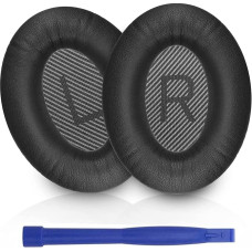 Professional Ear Pads Replacement - 1 Pair Ear Pads, Good Breathable Headphone Ear Pads Compatible with Bose QuietComfort QC35 and Quiet Comfort QC35II (Black)