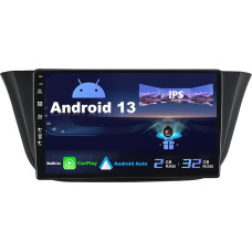 SXAUTO Android 13 IPS Car Radio Suitable for Iveco Daily VI (2014-2021) - Built-in Carplay/Android Car - Reversing Camera Free - 2G + 32G - Steering Wheel Control DAB WiFi Fast Boot BT5.0 4G - 2 DIN 9