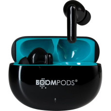 Boompods Skim True Wireless Bluetooth Headphones, Wireless Earbuds, TWS In-Ear Headphones with ENC Microphone, IPX4 Protection Ear Buds, Up to 20 Hours Playtime, Black