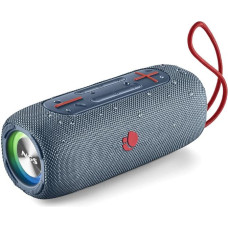 NGS Roller Nitro 3 Blue - IPX5 Waterproof Speaker, Compatible with Bluetooth 5.0 and True Wireless, RGB Lights, Built-in Microphone, 30W, Colour Blue